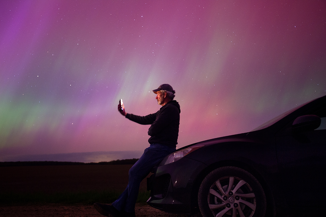 #northernlights put on a show last night.