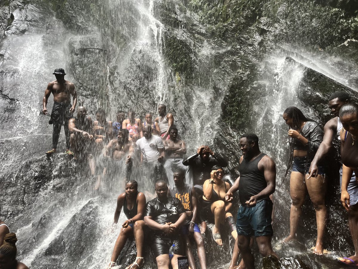 Erin Ijesha Waterfall Natures Wonder! #ExploringAfrica #LionHeart