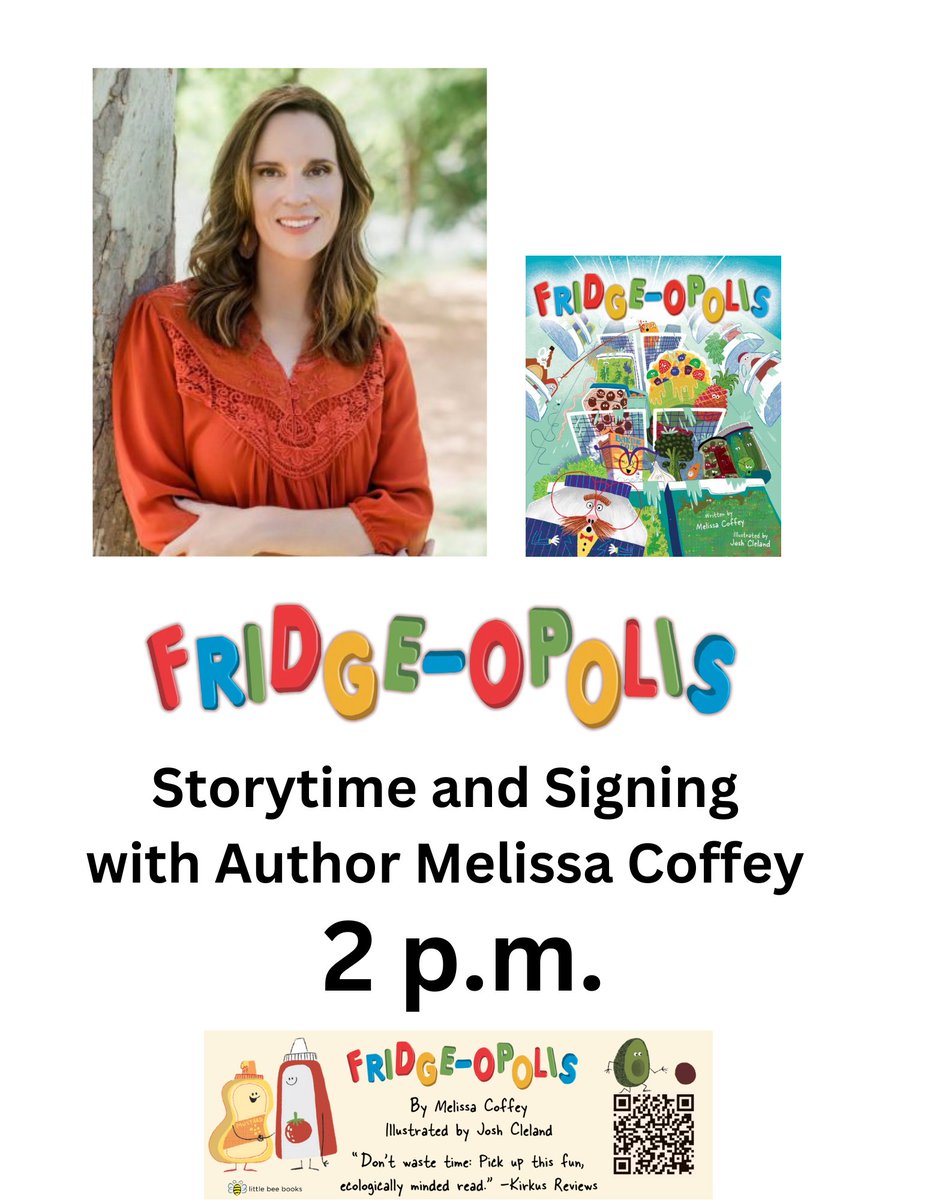 #Austin #booklovers! Come on down to Central Library today for #GABFESTAPL! I'll be there with 80+ #authors/#illustrators to do a #FRIDGEOPOLIS #storytime and #booksigning at 2 p.m. @AustinPublicLib
