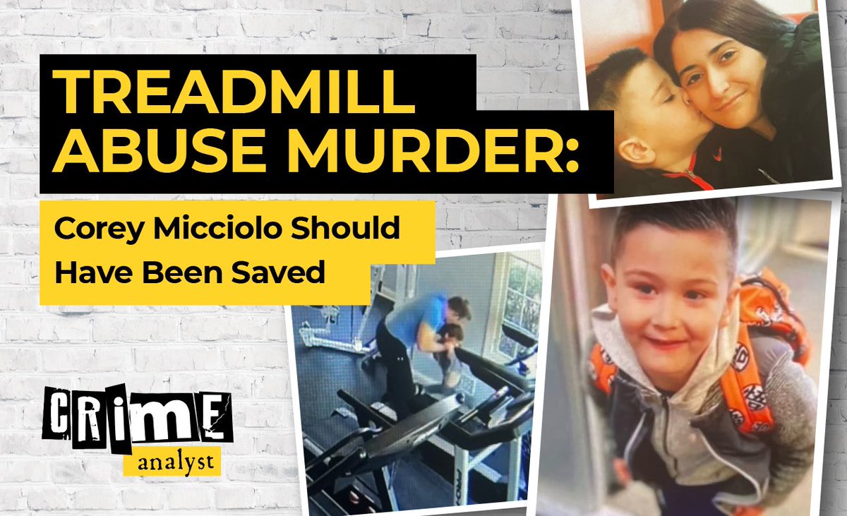 Corey Micciolo: Did Christopher Gregor Do It? Six year old Corey was taken to hospital on April 2 2021 by biological father Christopher Gregor. He would be dead within two hours. Gregor left him to die alone 💔

SUB+WATCH: youtu.be/WFshBLBOZPA?si… via @YouTube

#CrimeAnalyst…