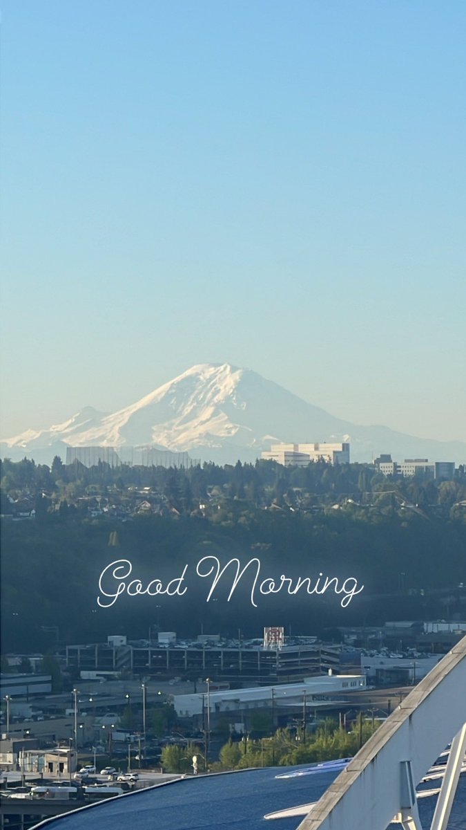 Good Morning! #Seattle #AllAboutTheW