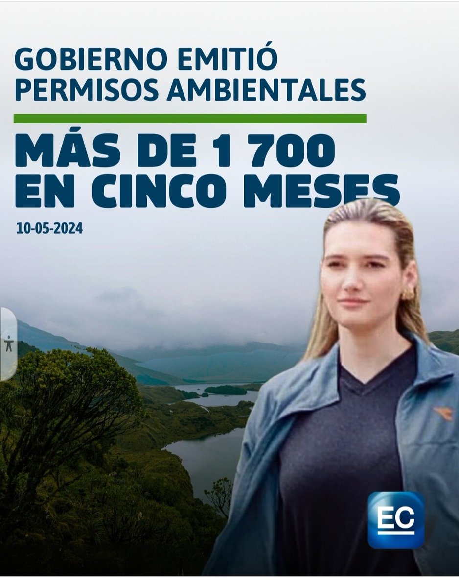 Pues eso habla bien de la Ministra <a href="/SadeFritschiEc/">Sade Fritschi</a> porque en el gobierno anterior no se emitió ni uno! Y eso tenía represado a todo el sector productivo