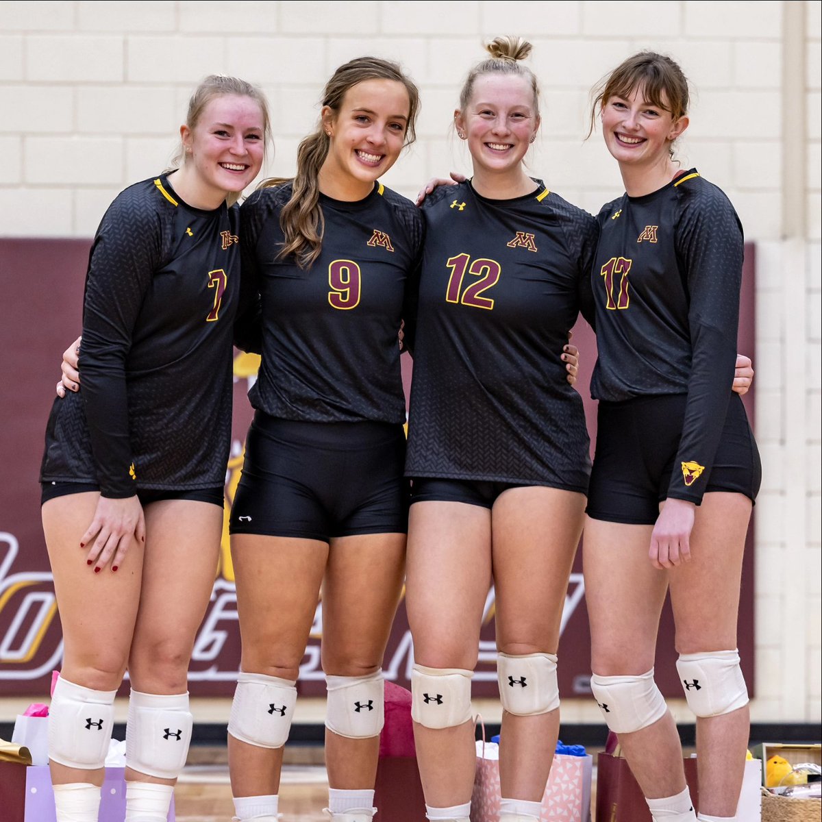 UMMVolleyball's tweet photo. Happy Graduation Day! You are off to do great things in this world! #RollCougs https://t.co/8iNsTUnYca
