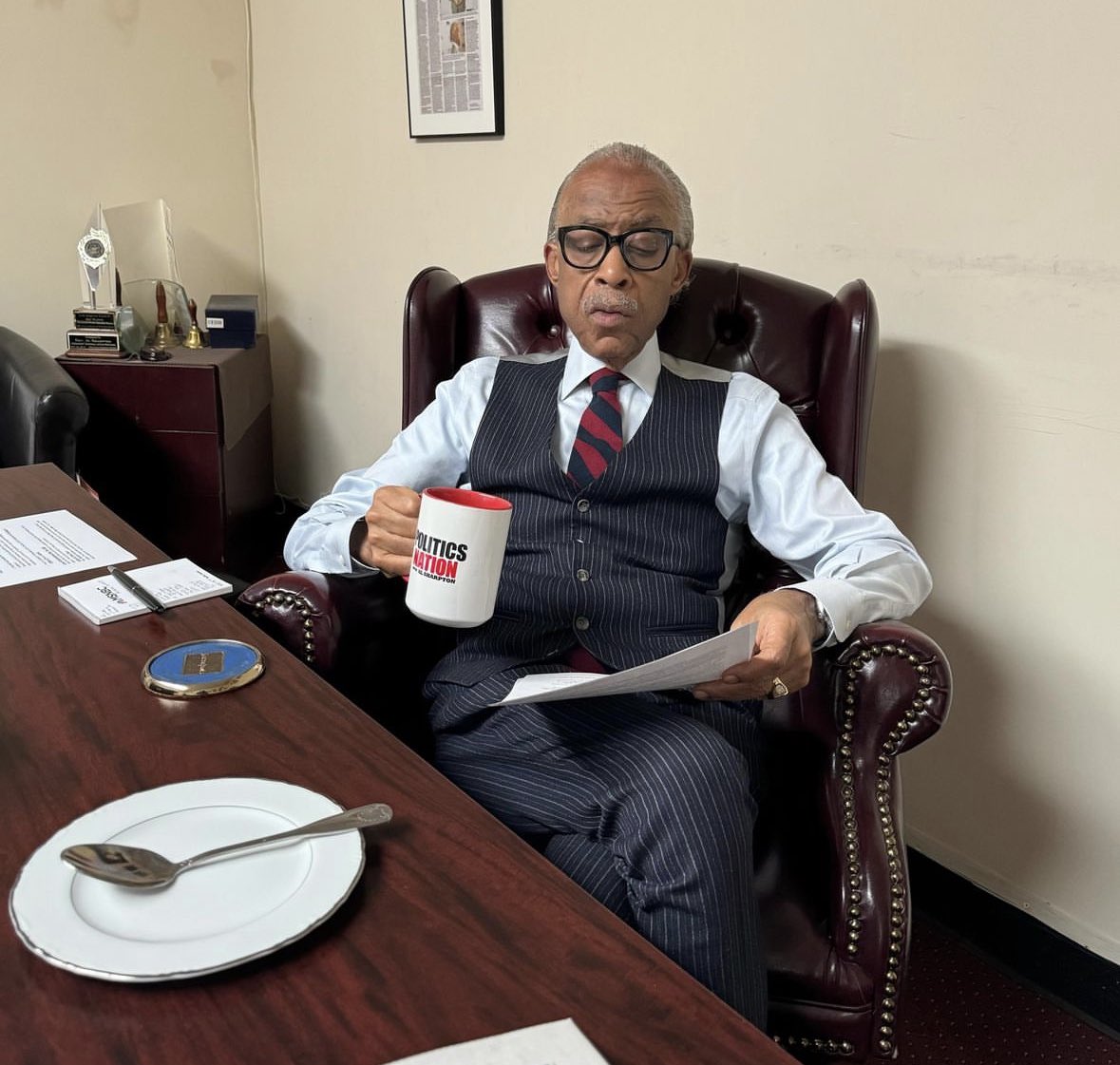 At NAN’s House of Justice getting ready to keynote the Saturday Action Rally. Tune in live at 1190 WLIB AM from 9-11 am/et or IMPACT TV from 10-11 am/et.
