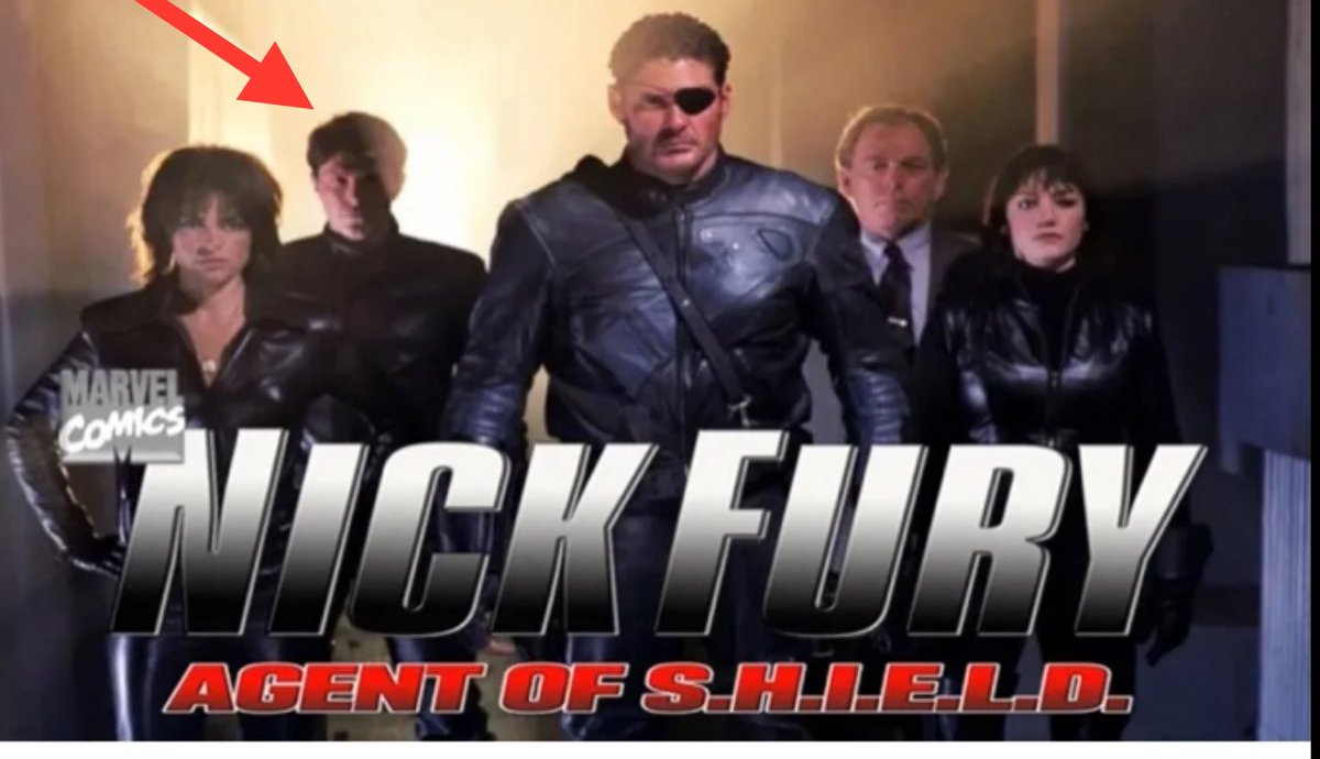 Me back lit in ‘Nick Fury Agent Of Shield’ @MarvelStudios @DavidHasselhoff @GarryChalkTalk #nickfury #marvel #thehoff #lisarinna