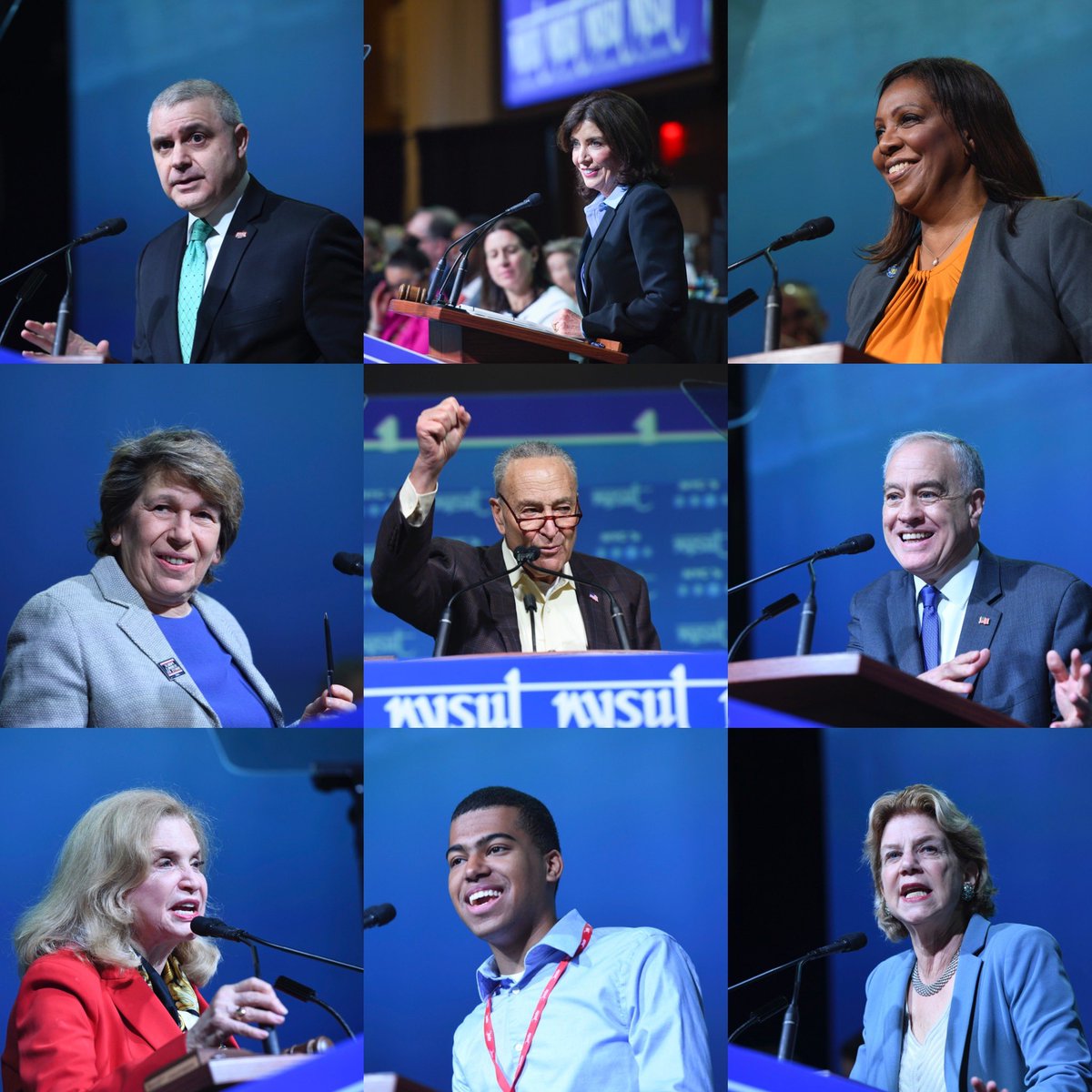 As we continue to reflect on all of the award recipients, ongoings and successes of our 2024 #NYSUTRA, we want to give a shout out to our special guest speakers! Thank you to each of them for their commitment in supporting our union and our students.