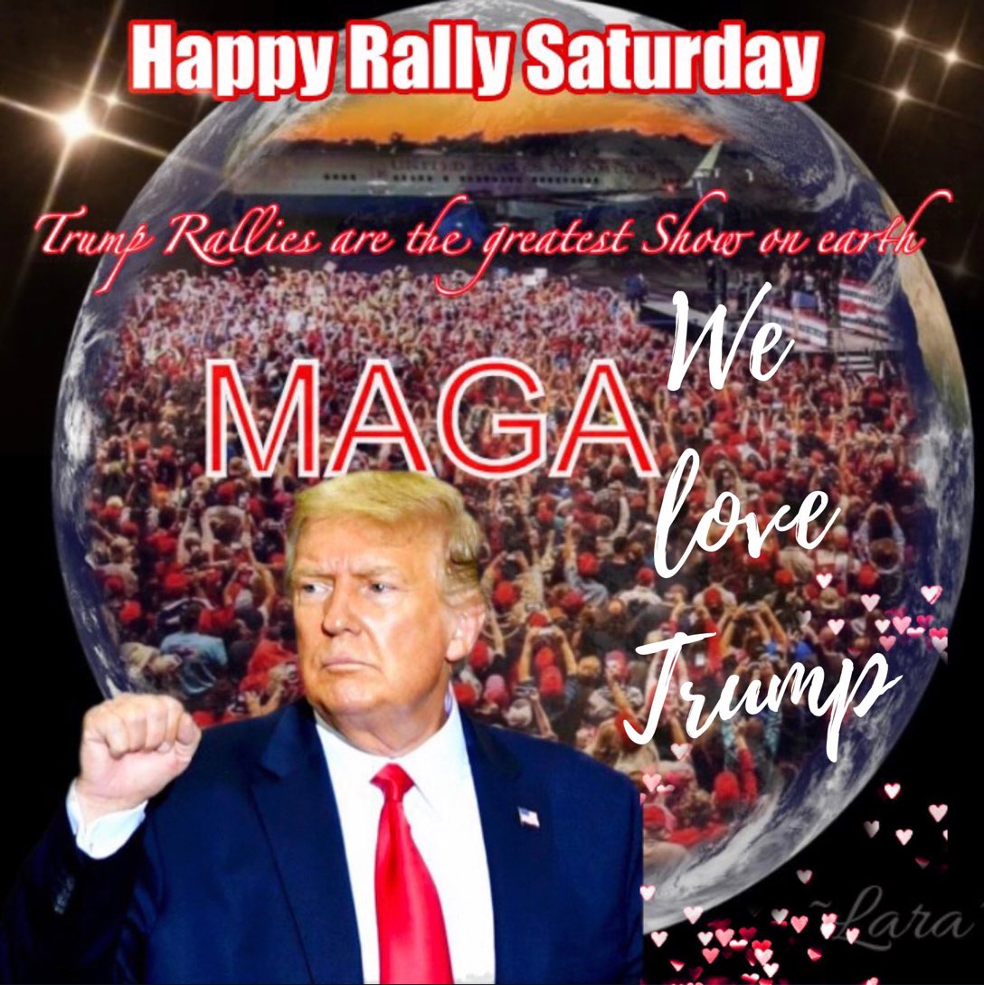 Today is THAT Day! Happy Rally Saturday everyone! #MAGA #Trump2024
