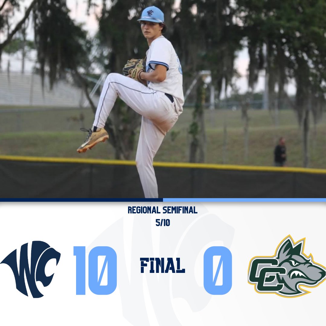 Big WIN! … Not done yet!

Up next: Regional Final Monday 7:00pm at Home!