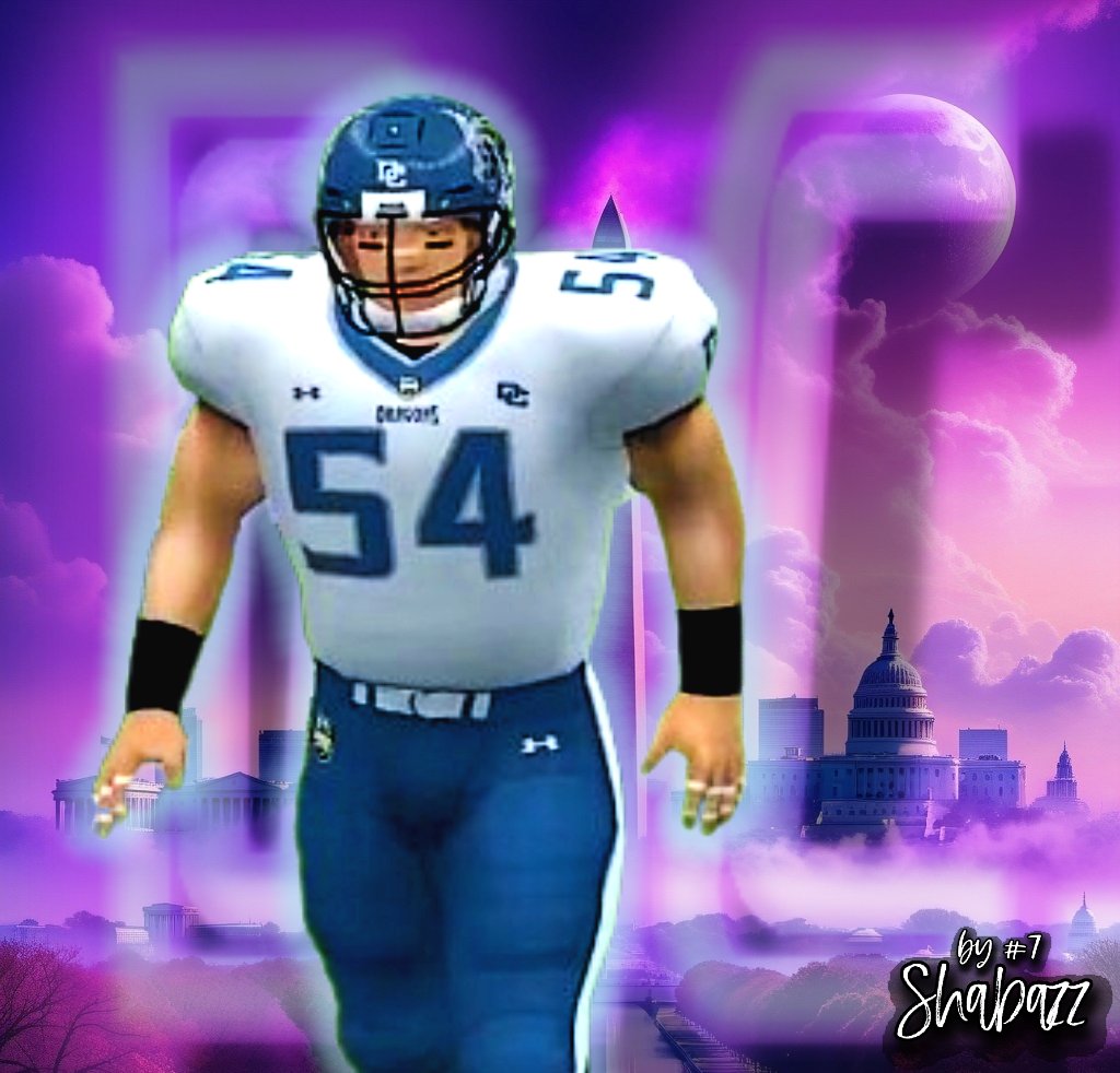 SFL_DCDragons's tweet photo. The D.C. Dragons would like to highlight our veteran middle linebacker, Declan O'Rourke. The former first-round pick posted a whopping 🔥25 tackles for loss🔥, tops on the team and tied for sixth most in the SFL in Season 22. #BehindTheLine #SFL #LBcorps #LightTheFires #Dracarys https://t.co/uuzaZxAKxp