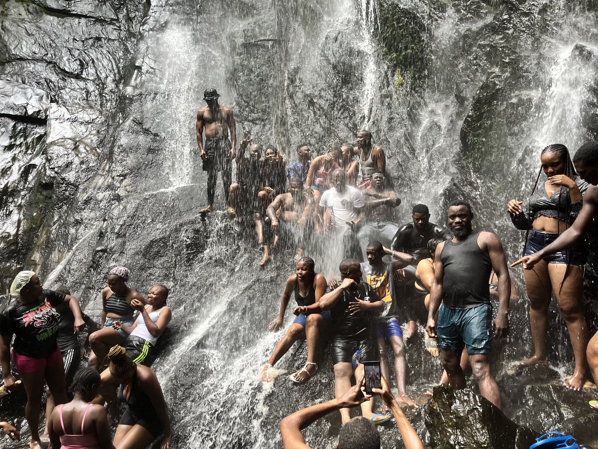 Erin Ijesha Waterfall Natures Wonder! #ExploringAfrica #LionHeart