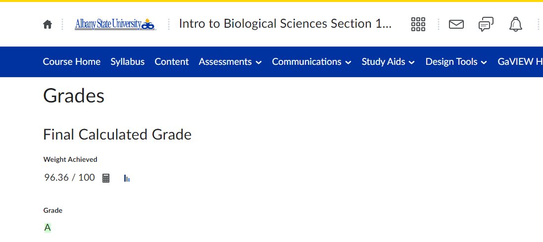 Intro to Biology sciences class attached below. Feel free to hmu if you need a paper done or a class done this summer. 
#AlbanyStateUniversity 
#ASUTwitter 
#Albanyga 
#gramfam 
#SSU 
#PVAMU