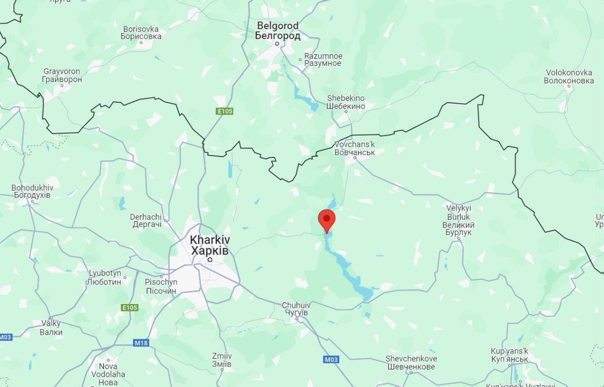 Virginie2R's tweet photo. La🇷🇺 a fait sauter un barrage dans la région de Kharkiv pour aggraver la logistique des forces armées🇺🇦 https://t.co/TjQiWCiYb6