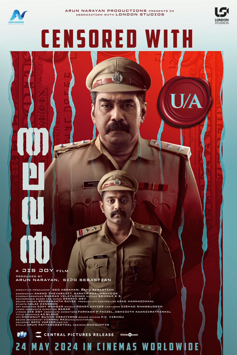 #Thalavan Duration - 2 Hour 12 Minutes 

Censored With U/A Certificate 👍🏻

May 24 Release ✅

#AsifAli | #BijuMenon