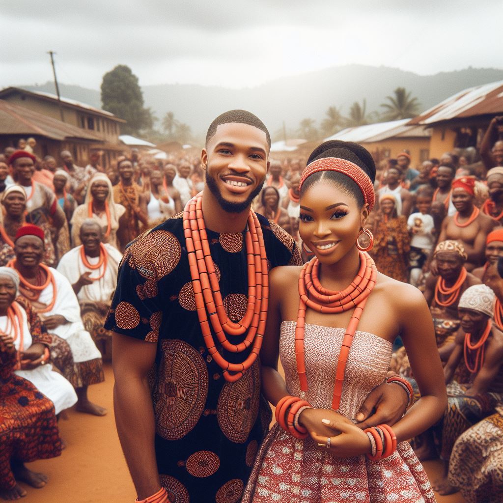 OlayemiBosede1's tweet photo. Which of these best represent the igbo cultural attire.
#aigeneratedimages
#bingai https://t.co/oZvQyFyrEo