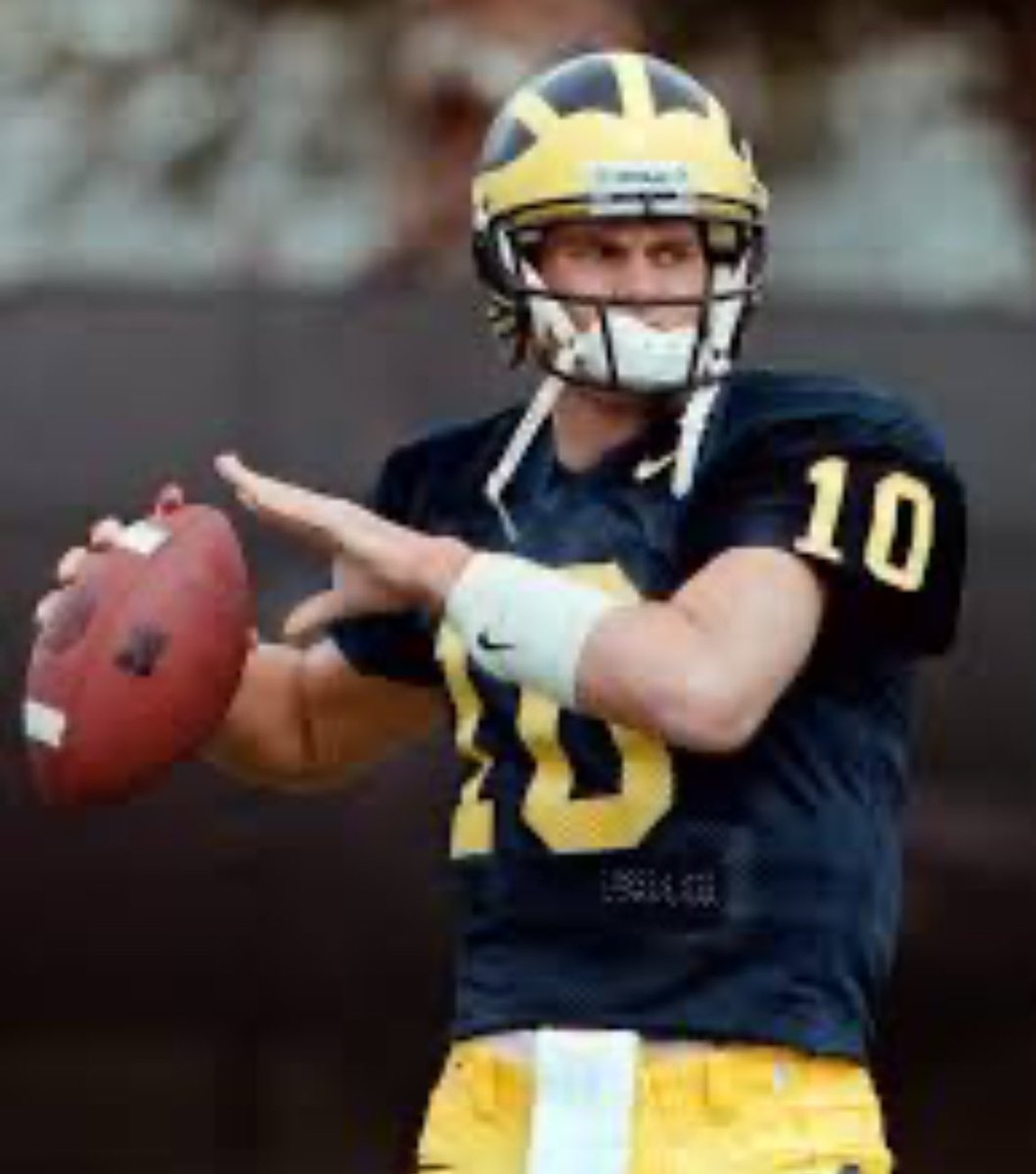 JTGoBlue's tweet image. Tom Brady vs Walter Church - 1998