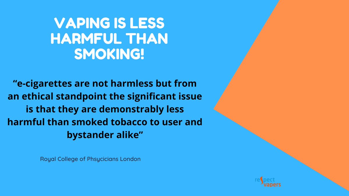 In light of the recent RCSI study, we are reminding you that vaping is considerably less harmful. The Royal College of Physicians London state that it is “demonstrably less harmful”. The RCSI study is misleading!