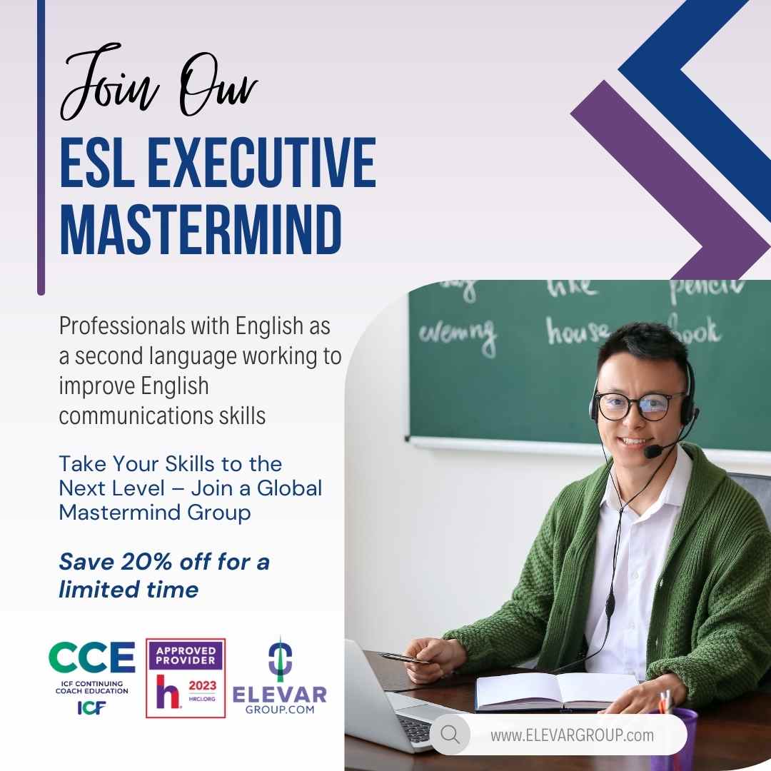 Take Your Skills to the Next Level 
 Join a Global Mastermind Group – All cohorts are 20% off for a limited time 
elevargroup.com/global-leader-…
#mastermindgroup #executivemastermind #teamwork #ICF #SHRM #HRCI #mindset #careercoaching #careertransition #careeradvancement #careerpivot