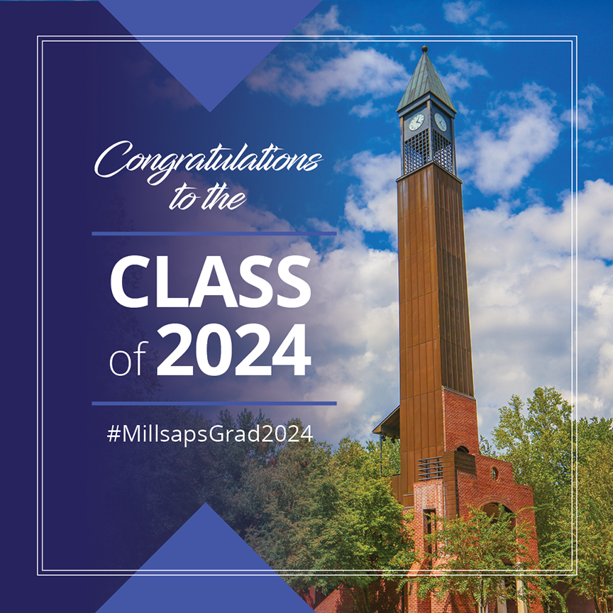 🎆 💜 🎓 Happy Graduation Day! Congrats to the Millsaps Class of 2024.🎓💜 🎆 #Classof2024 #BecomeSomethingMajor