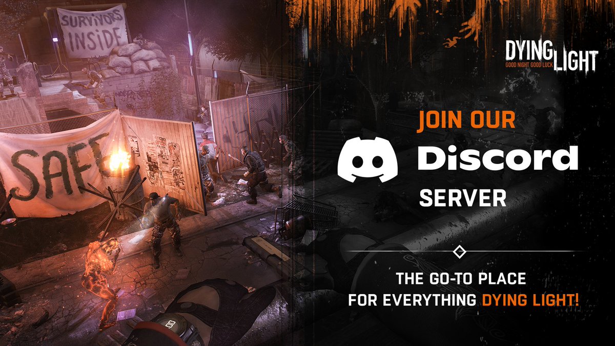 Hi, Pilgrim, you lost? 👉👈 Wanna come over to my Discord? We have giveaways and a helpful community to play in co-op with… 😉 🧟 discord.gg/dyinglight 🧟
