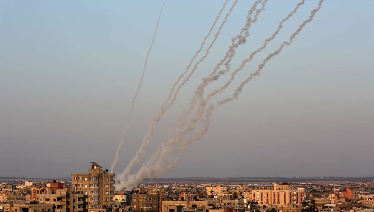 Hamas Celebrates Proposed Ceasefire With Rocket Barrage buff.ly/4dtLqur