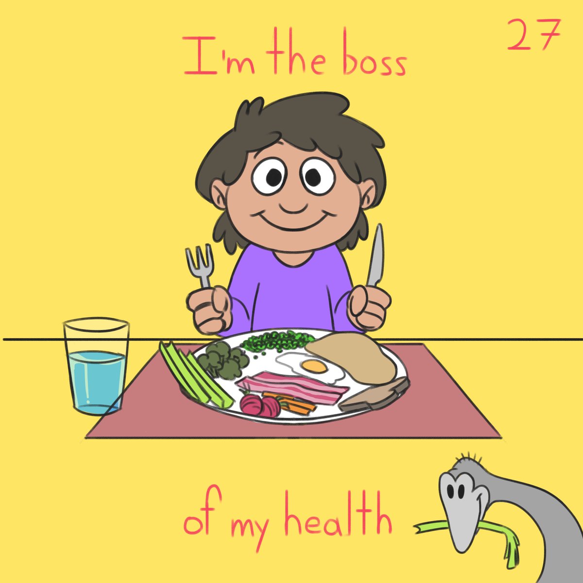 #Happy #NationalEatWhatYouWantDay! Be a #GoodBossOfYourMouth #KeepItHealthy! #Enjoy every bite! 🥦🥬🥕 imthebossofme.com Search #ITBOM on #Etsy #ImTheBossOfMe #ChildrensBooks #parenting #EarlyLearning #ChildhoodMemories #Repost #ReadWithJenna #HodaKotb #JBH #ReadWithUs