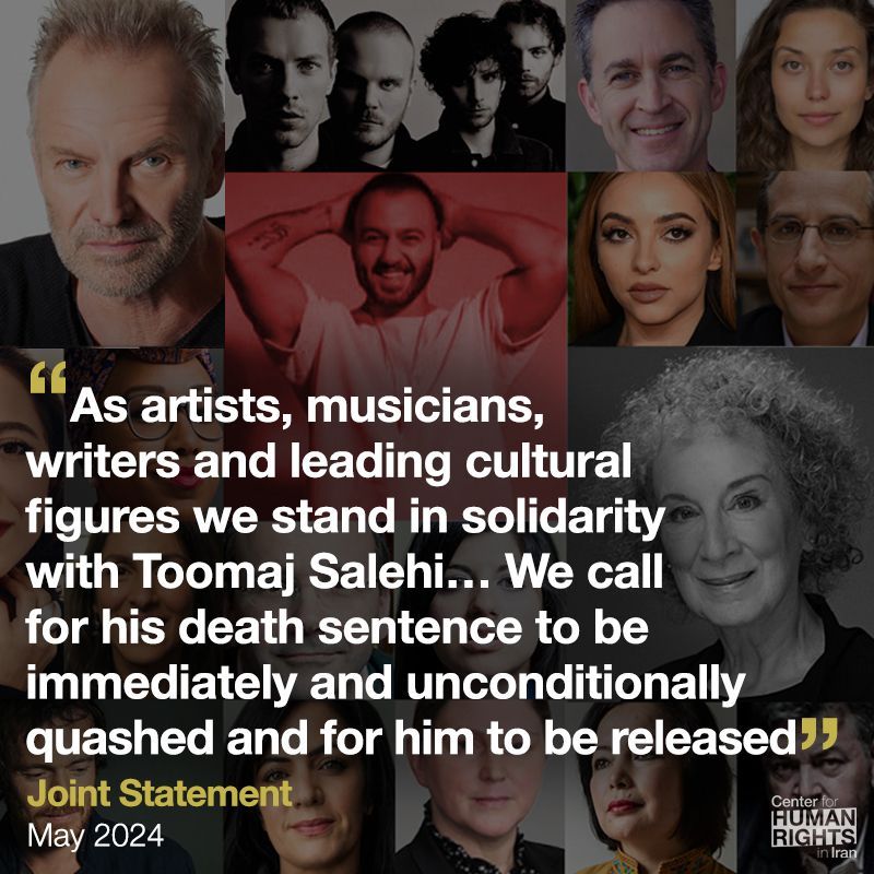 We stand with 100+ writers, artists, and musicians urging for the urgent and unconditional release of rapper Toomaj Salehi, unjustly condemned to death in Iran for his music.

Read our full statement: indexoncensorship.org/freetoomaj

#FreeToomaj #ToomajSalehi #Iran #توماج_صالحی