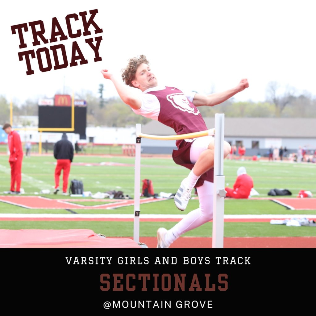 willowschool's tweet photo. Good Luck to the track team today as they travel to Mountain Grove for Sectionals.  Go Bears!! https://t.co/ykdwxfPwlY