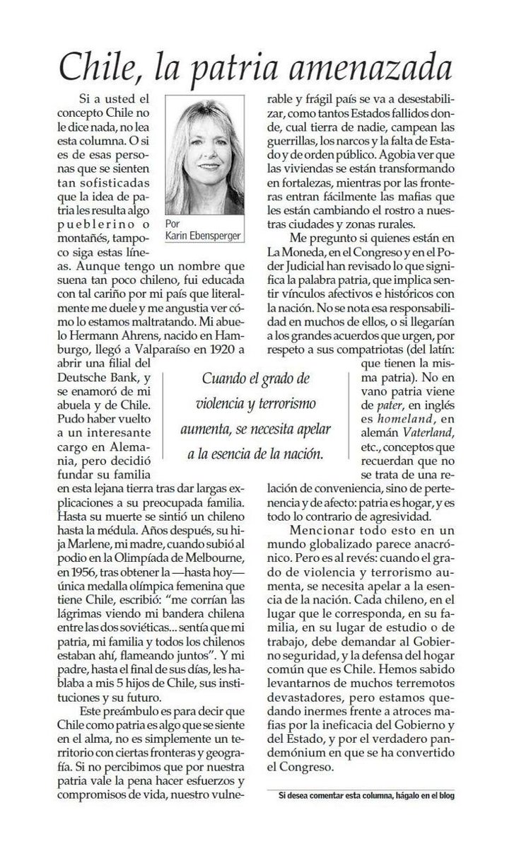 Chile continúa en el borde del abismo, aún esperando del gobierno encubridor, respuestas sobre el megafraude de las fundaciones que lidera el RD, delincuencia desatada; gigantesca inmigración ilegal.