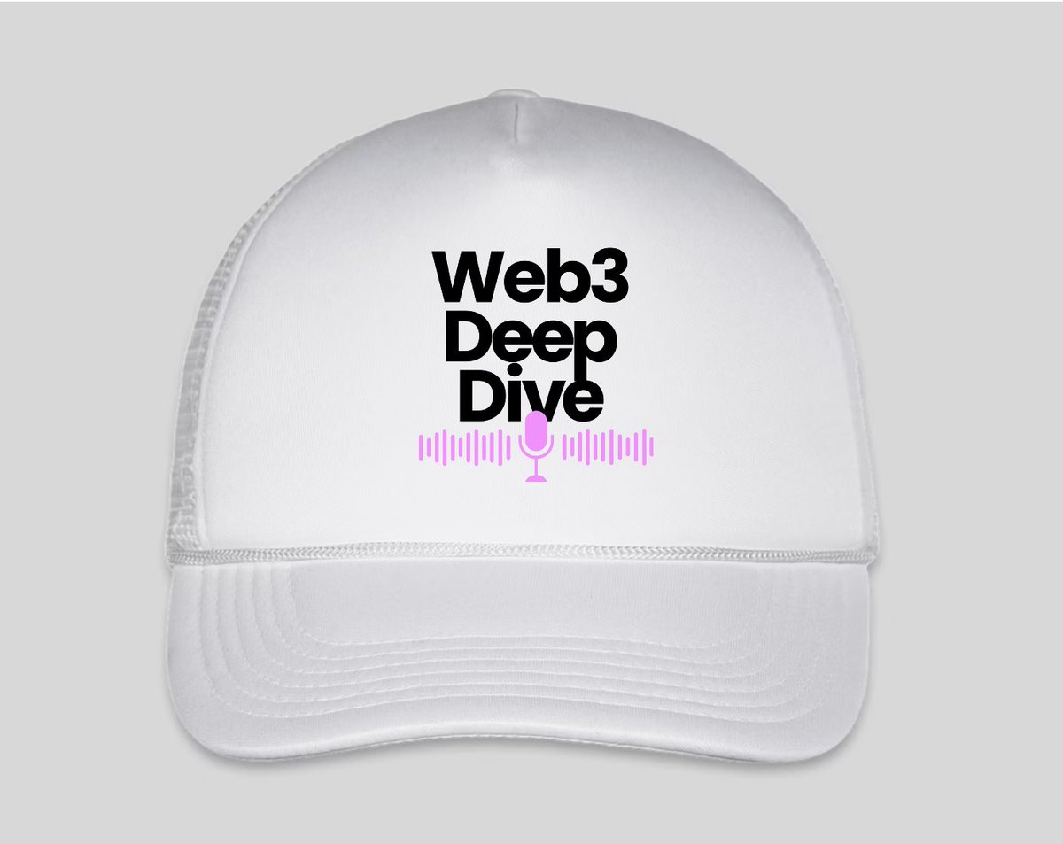 Ordering Web3 Deep Dive podcast swag to give out during @consensus2024 what do y’all think? Everyone I interview will get something 🔥