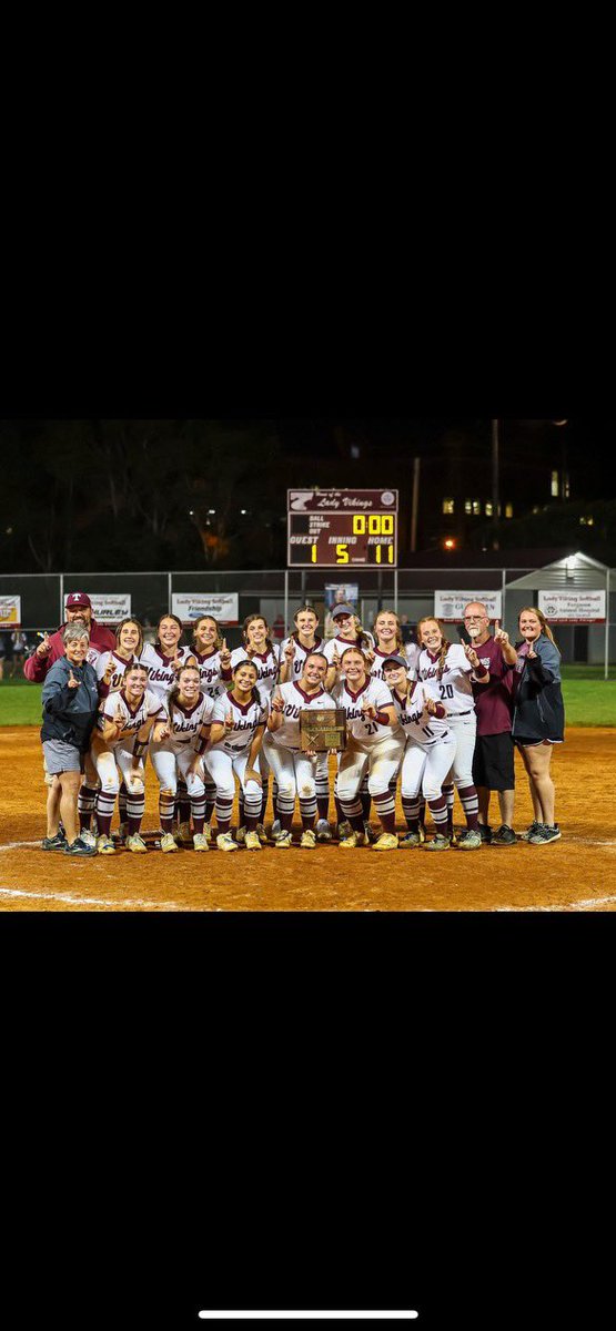 took home the district championship, beating crockett 11-1! also made all tournament team. super proud of the team effort and hard work, lets keep it rolling!💪🏻🥎 <a href="/EliteSoftballR1/">EliteSoftballReport</a> <a href="/ExtraInningSB/">EXTRA INNING SOFTBALL</a> <a href="/ETSUSoftball/">ETSU Softball</a> <a href="/MilliganBuffsSB/">Milligan University Softball</a> <a href="/KingU_Softball/">King University Softball</a>