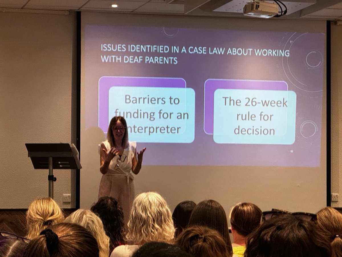 DarrenNeilAdams's tweet image. Wendy Anderson reminds us all of the importance of Deaf Experts and their assessments, the importance of interpreting teams being consistant within legal proceedings. #BSLLegal #DeafExpert #BSLInterpreters