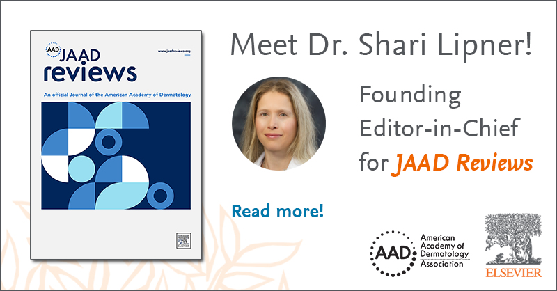 Learn more about the Founding Editor today! spkl.io/60134NOaB @JAADjournals #JAADReviews #EIC #EditorinChief #NewJournal #FoundingEditor
