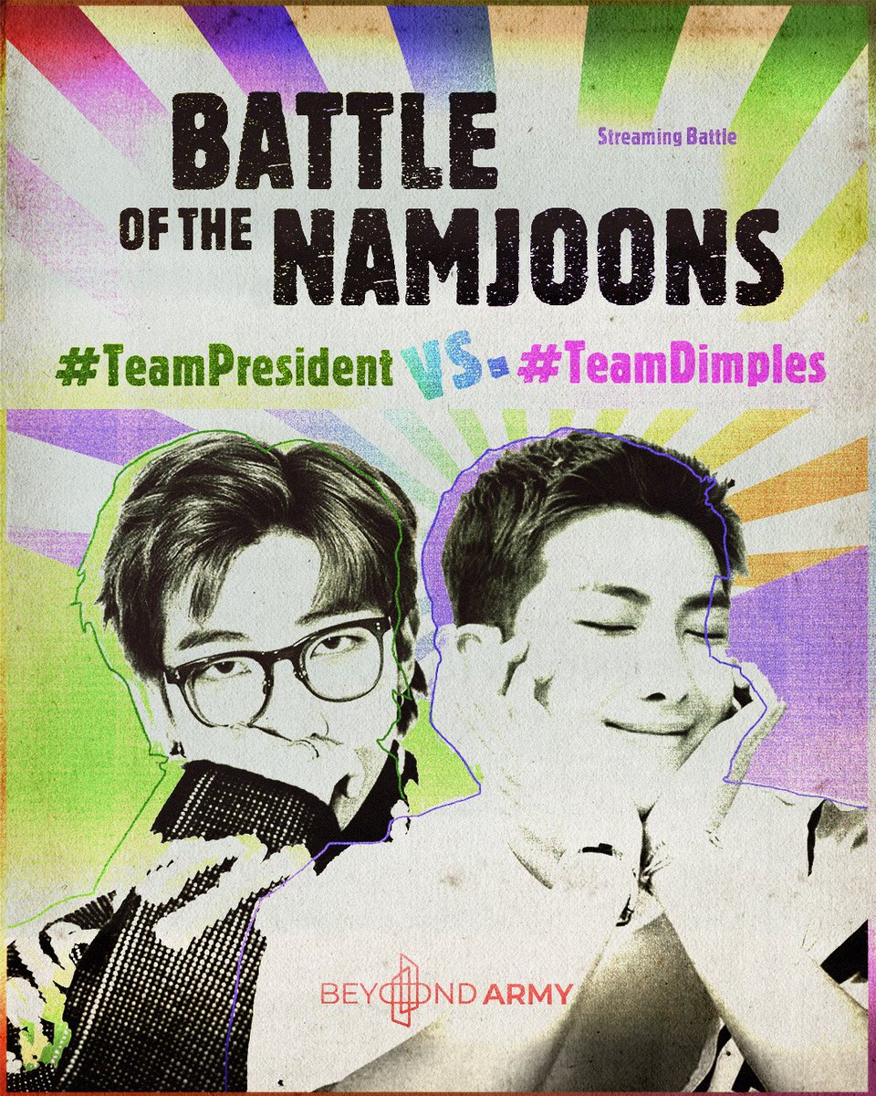 📣BATTLE OF THE NAMJOONS!📣 Music focus: CBTM & Indigo 13.05 Midnight KST - 14.05 All day            Team with the most playlist saves & highest trending team HTs wins! Links to playlists will be shared before the battle begins. #ComeBackToMe #RM