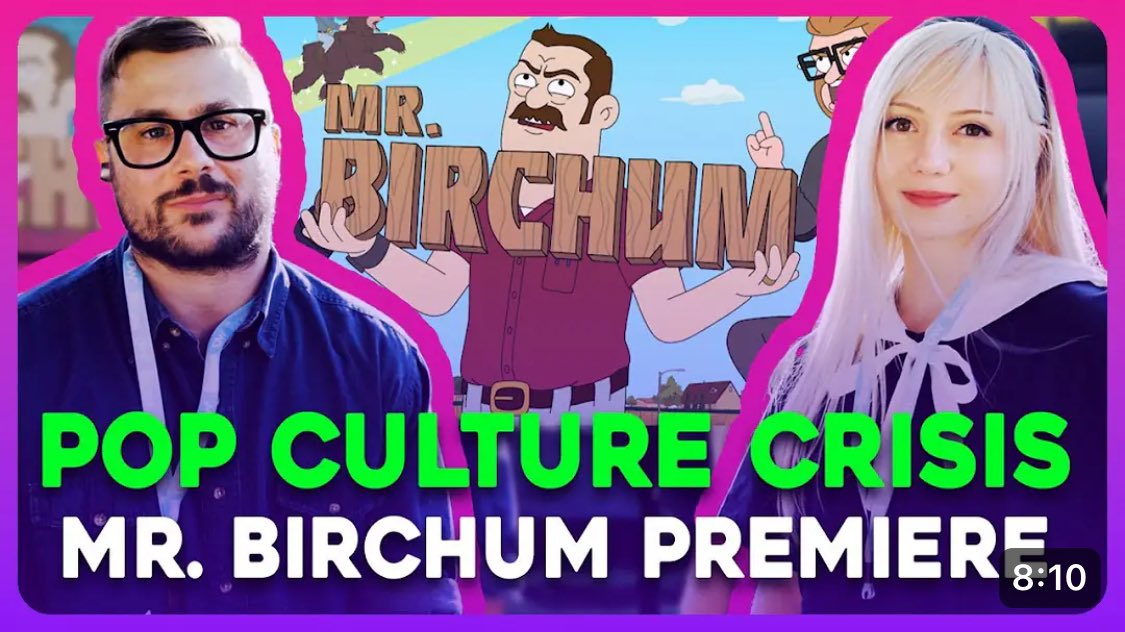 check out our exclusive interviews with the cast and creators of daily wire’s ‘mr. birchum’ series on pop culture crisis! youtu.be/i4aDLk4B5uQ?si…