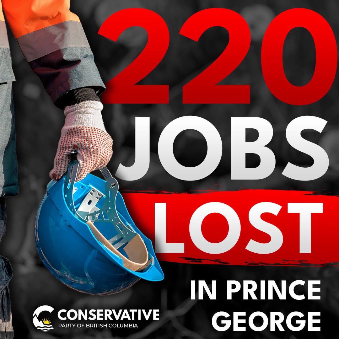 This news in North BC was a direct result of the NDP’s failed leadership when it comes to making British Columbia a more attractive place to live, work and invest in our natural resource sectors. The last 7 years on the BCNDP have resulted in thousands of jobs being lost. I will…