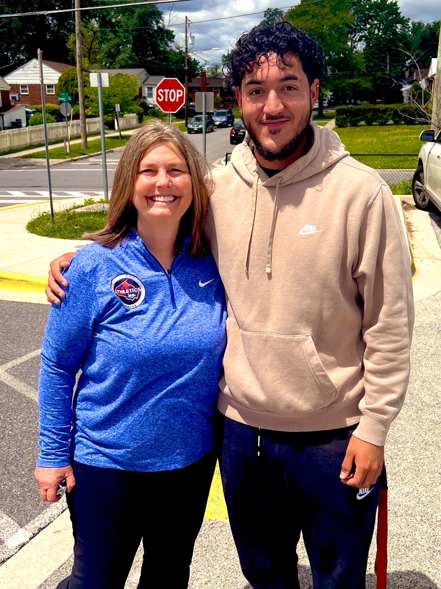 It is a great day when ya catch some region semifinal baseball action and you run into @WheatonAD SALC rep from the 2019 inaugural council! My heart was so happy hearing about his days after SALC! #WeRAISE @mcpsAD @mcps