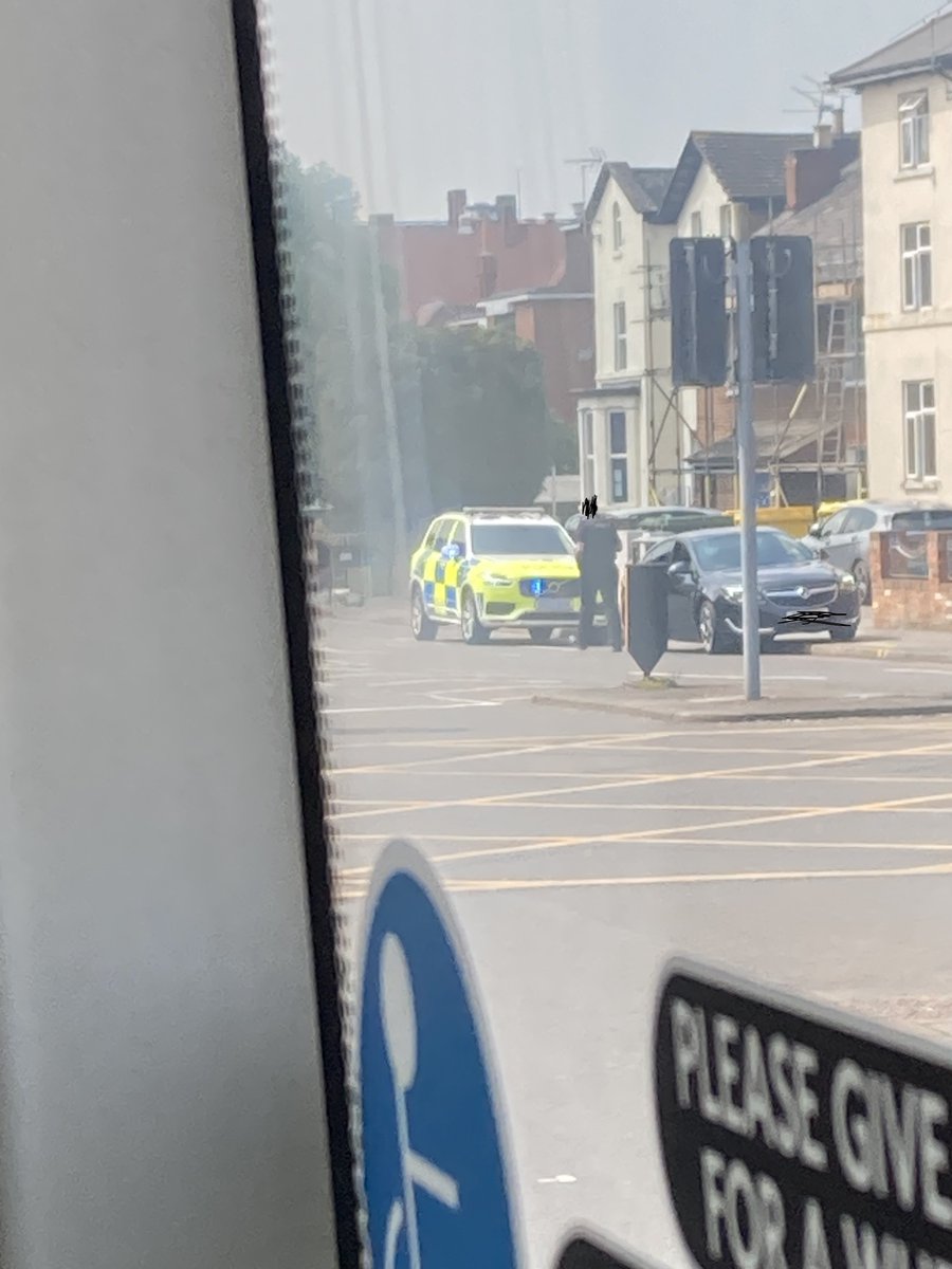 Oxford rd #rdguk - police vehicle stop