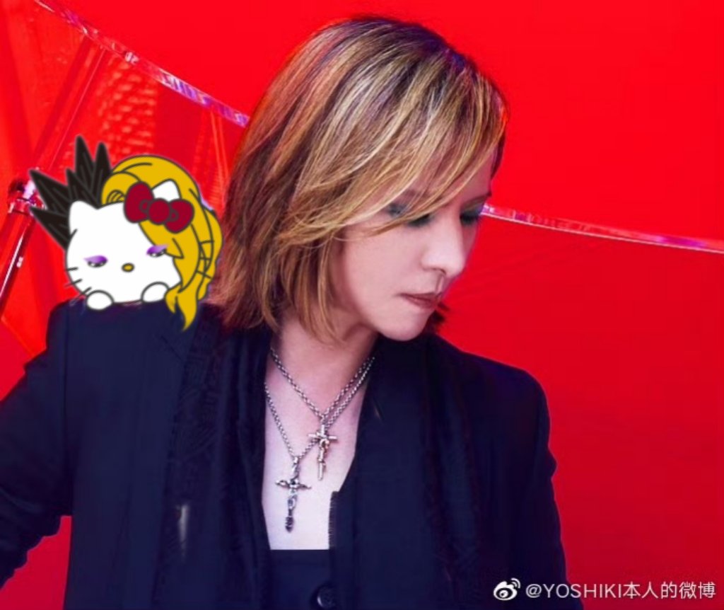 It's so hard to edit pictures…🥀
Please Vote For Yoshikitty！
@YoshikiOfficial 
@yoshikitty 
#YOSHIKI
#yoshikitty
#TeamYoshiki 
#サンリオキャラクター大賞
#Sanrio
#サンリオキャラクター大賞2024