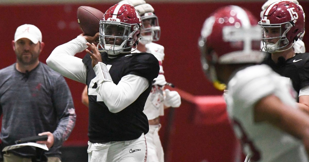 The BOL Staff offers up some bold predictions for #Alabama QB Jalen Milroe in the 2024 football season

🔗: on3.com/teams/alabama-… (On3+)