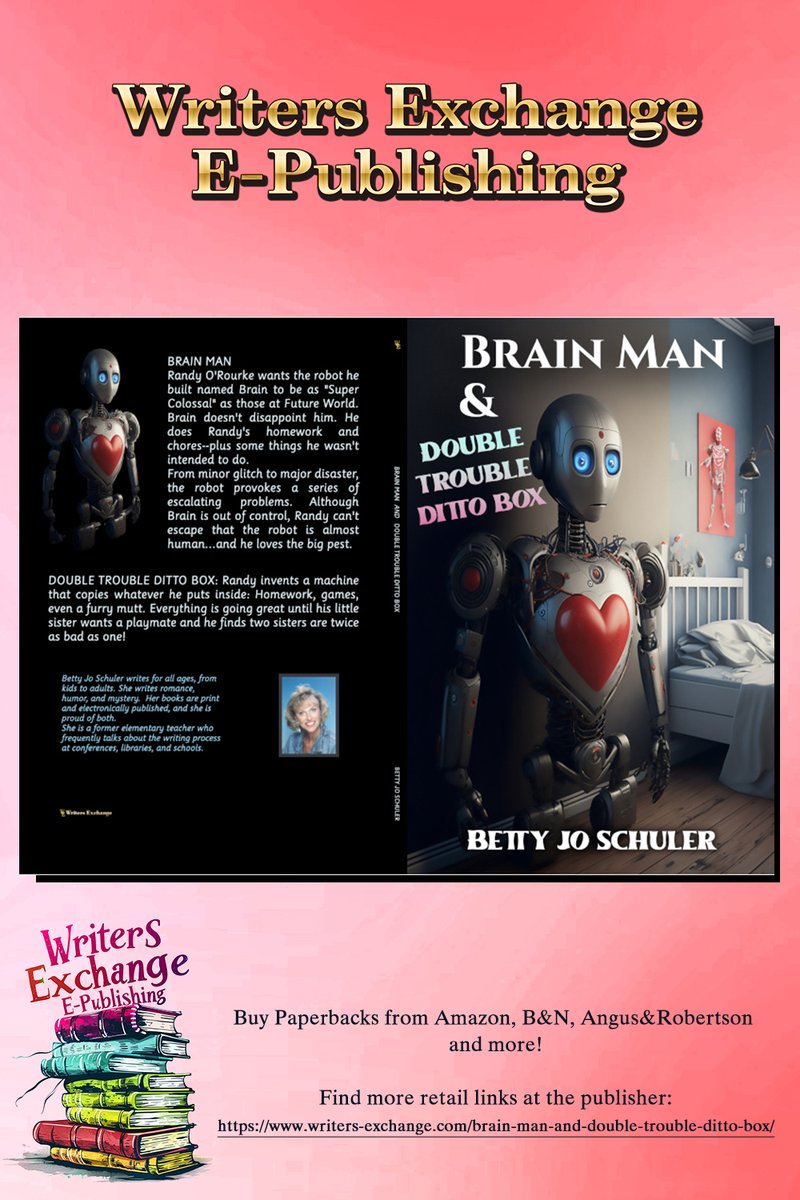 New print promo:

#childrensbooks #midgradebooks #juvenilebooks #robotbooks #books #reading #bookblogger #WritersExchangeEPublishing

writers-exchange.com/brain-man-and-…