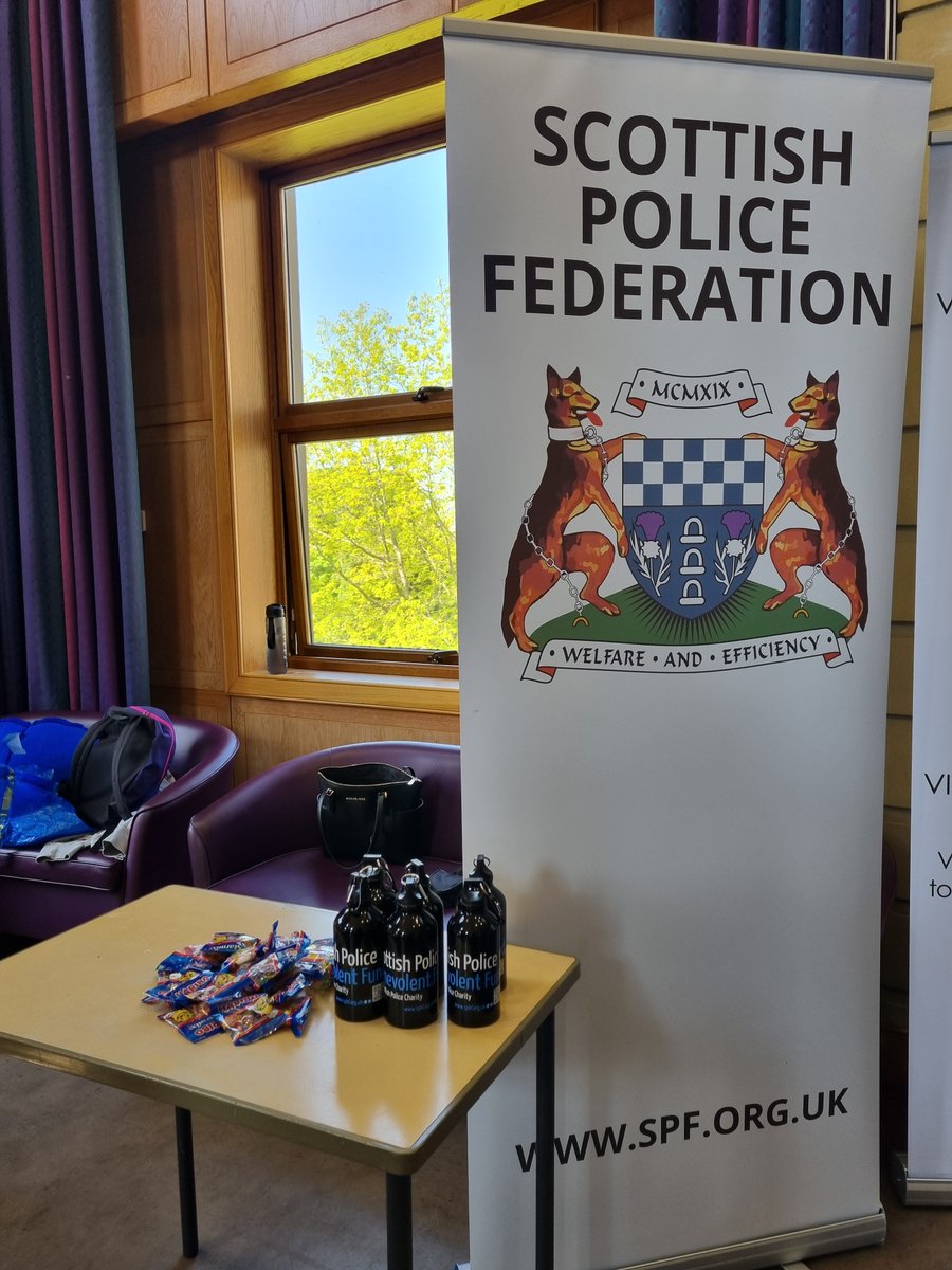 We have representatives from the Police Treatment Centre, the Scottish Police Federation, Scottish Police Recreation Association and Care of Police Survivors. @ScotsPolFed @UK_COPS @SPRASocial