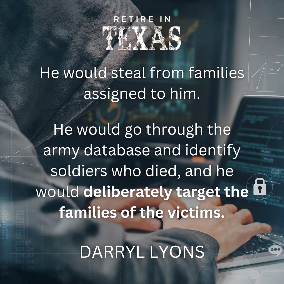 darrylwlyonspax's tweet photo. Many families lost hundreds of thousands of dollars, and their lives were forever changed.
https://t.co/3pfS4S1GZn
#PAXFinancialGroup #RetireinTexas #SanAntonio #SanAntonioTexas #FinancialServices #Finance #FinancialCrime #TrueCrime #Podcast #FinanceIndustry #Fraud #Security https://t.co/K7NrRiEDUE