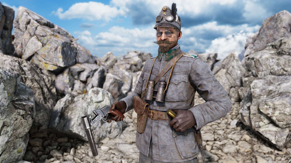 As an Austro-Hungarian officer, you come equipped with both flair and a flare. #WW1 #Isonzo #screenshotsaturday