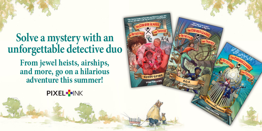 All aboard for high-speed adventures with The Curious League of Detectives and Thieves! This middle-grade mystery series is perfect for summer reading! holidayhouse.com/book/the-curio…