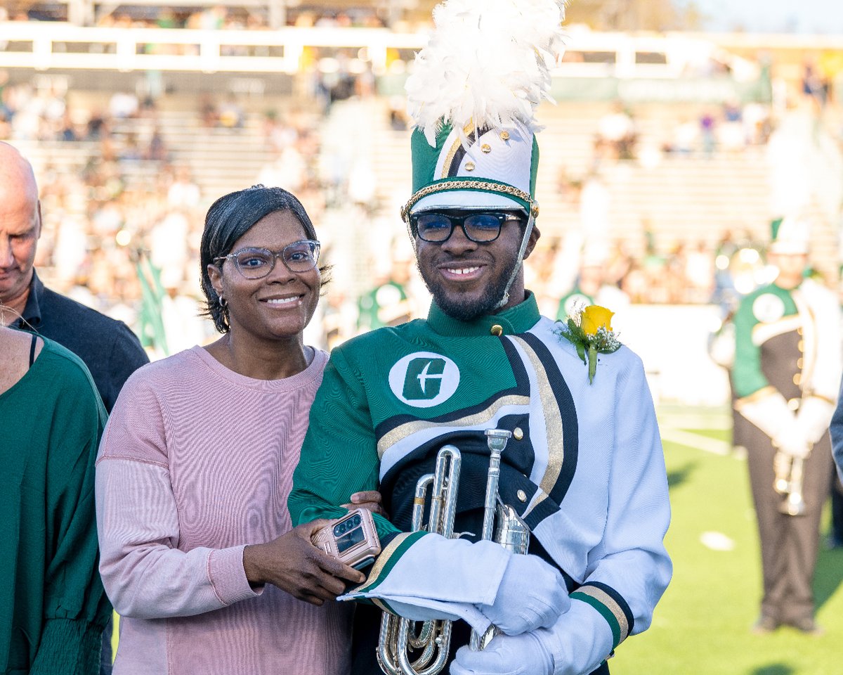PNNMB's tweet photo. Next on our list of Graduating Seniors we have Sean Robinson! Sean is graduating with a degree in Computer Science after two years as a member of the Baritone Section. 💚⛏️ #graduatingsenior #pnnmb #unccharlotte https://t.co/rcIAjvDt2Y