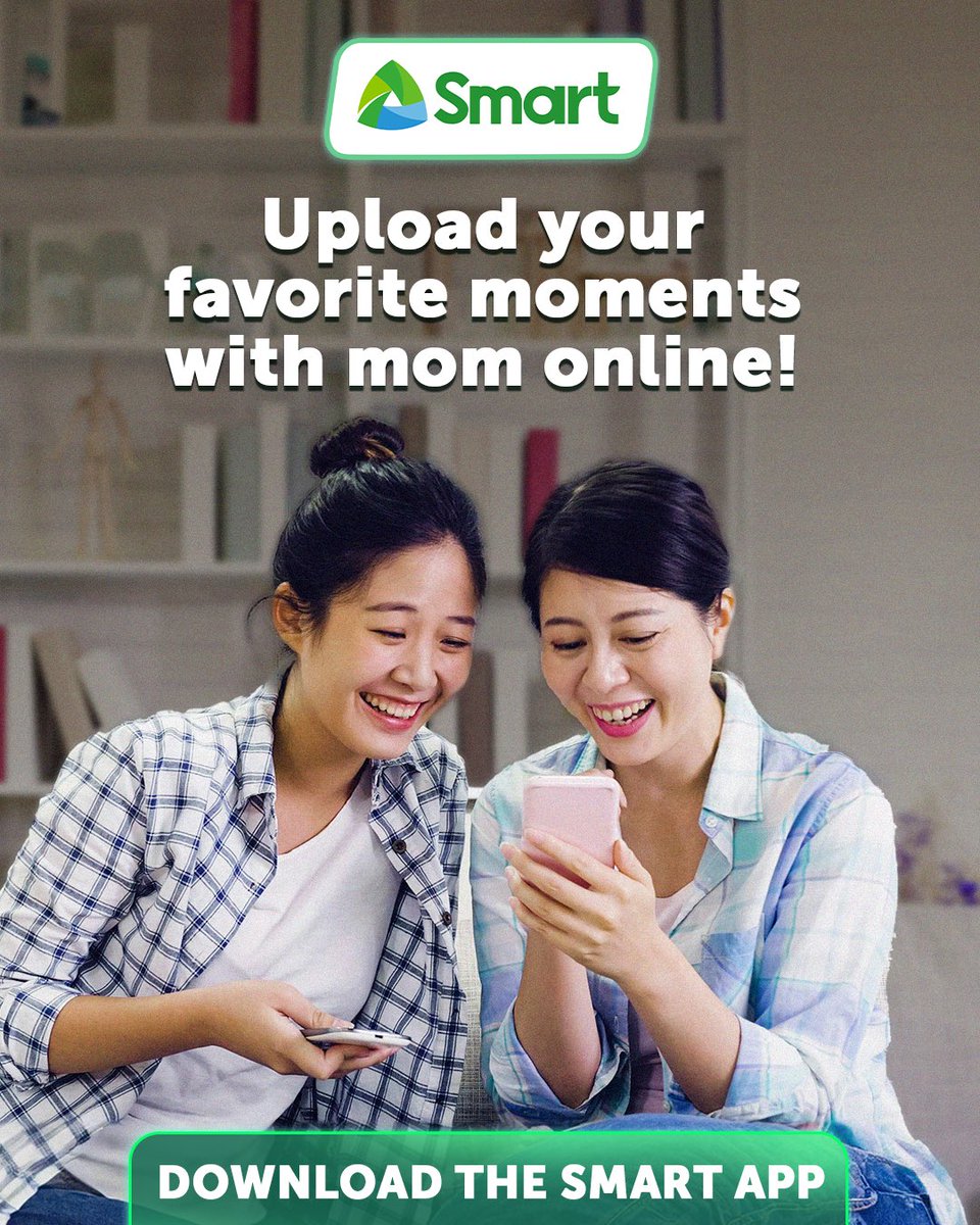 This Mother’s Day, celebrate precious moments to show your love to mom. 

Download the Smart App today! smrt.ph/SmartApp.TW

#LiveForRealwithSmart