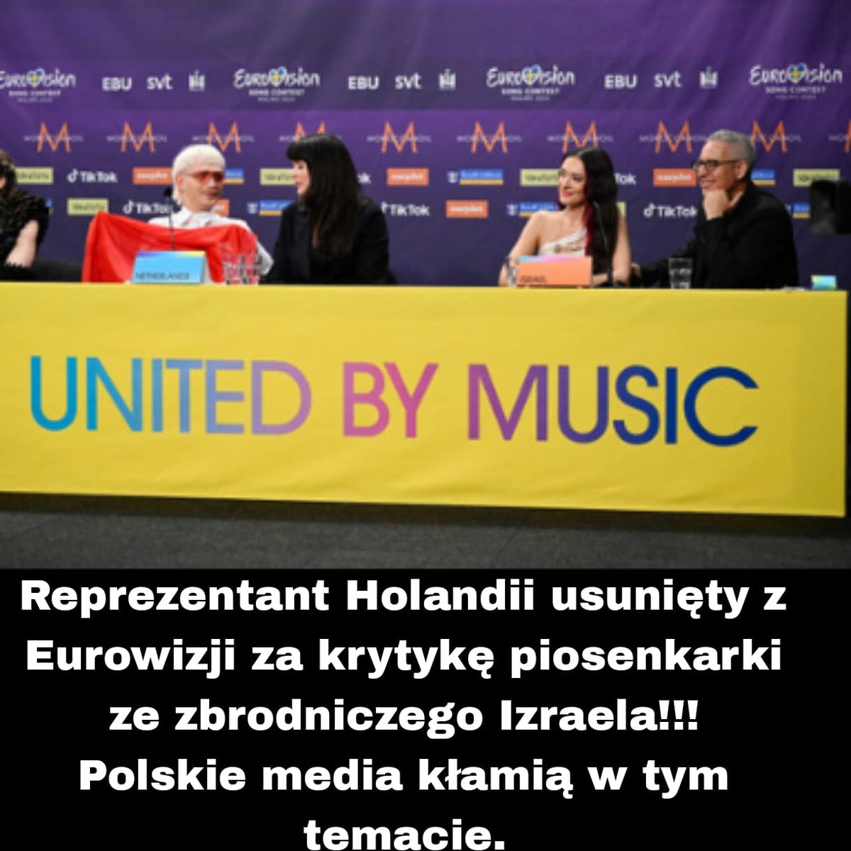 Reprezentant Holandii został właśnie usunięty z grona finalistów festiwalu Eurowizji. W polskojęzycznych mainstreamowych mediach możemy przeczytać że to wszystko przez incydent do jakiego doszło między nim, a jedną z pracownic technicznych programu. To jednak nie jest prawda.…