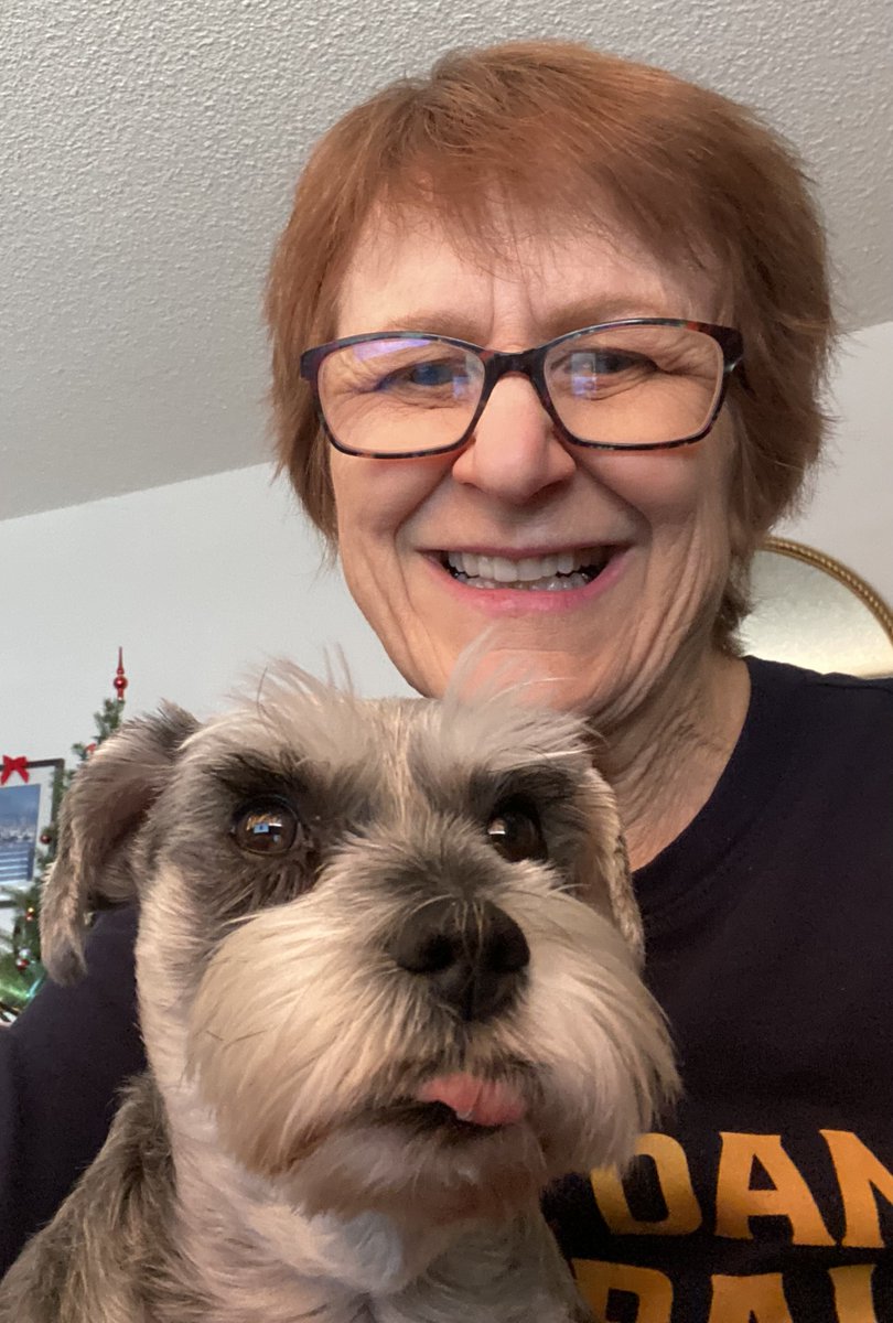 @ACVP Penny & Me (I told you that tongue is always out - Penny - not me). 🤣