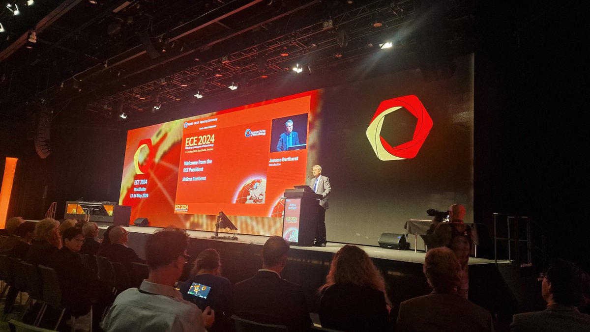 So we start! Welcome to #ece2024 <a href="/ESEndocrinology/">European Society of Endocrinology (ESE)</a>