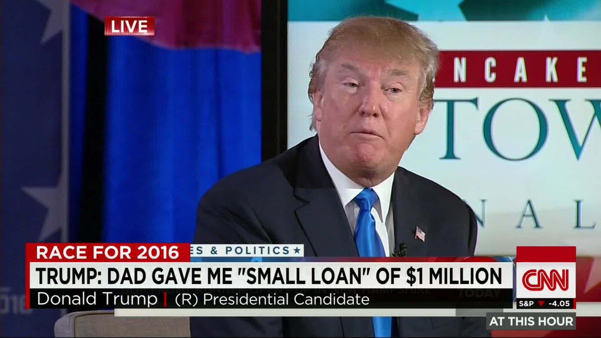 Everything Trump sending
@SmallLoanSolana is next
#onemillion
Billionaire status 
2x President 
All from a small loan